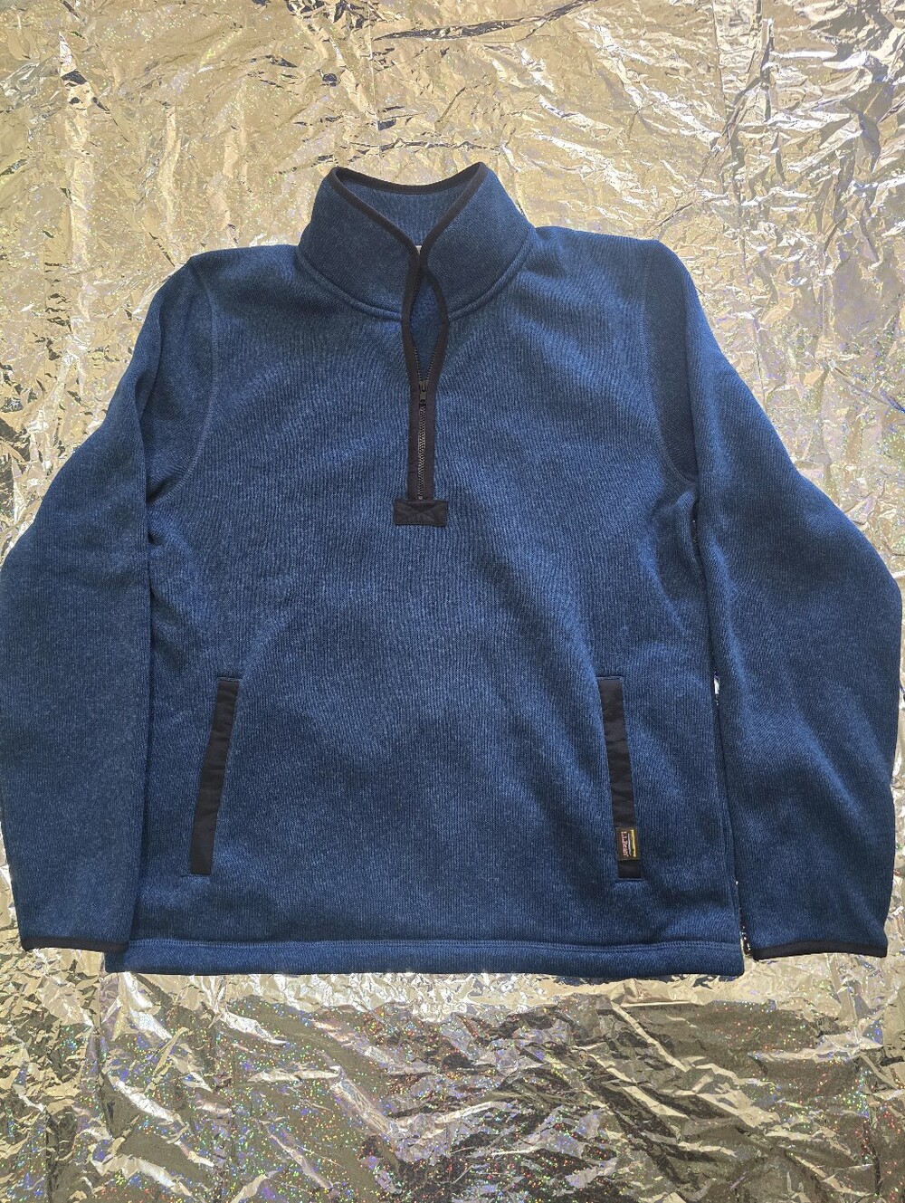LL Bean Mens Mockneck Pullover Sweater